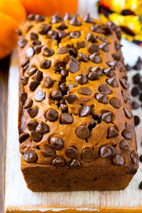 pumpkin-chocolate-chip-bread-dinner-at image