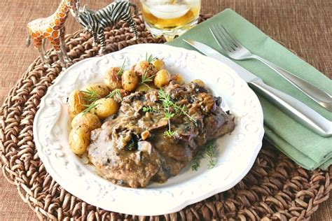 incredibly-buttery-steak-with-bourbon-mushroom-sauce image