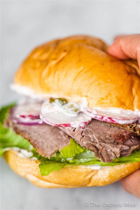 roast-beef-sandwich-with-spicy-mayo-radishes-the image
