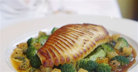grilled-skate-wing-with-potato-and-broccoli image