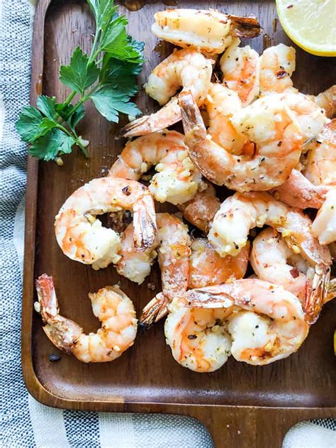 air-fryer-spicy-garlic-shrimp-recipe-diaries image