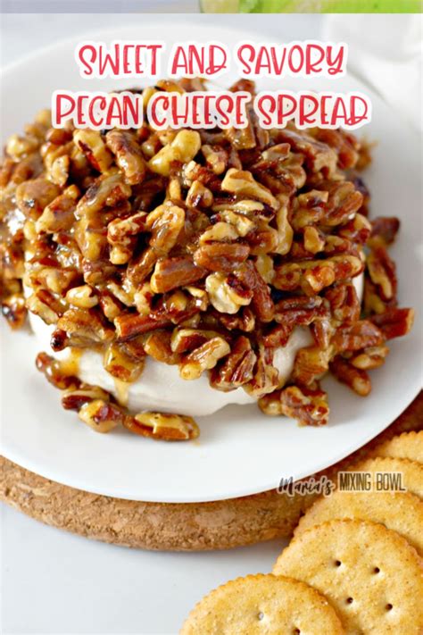 sweet-and-savory-pecan-cheese-spread-marias-mixing image