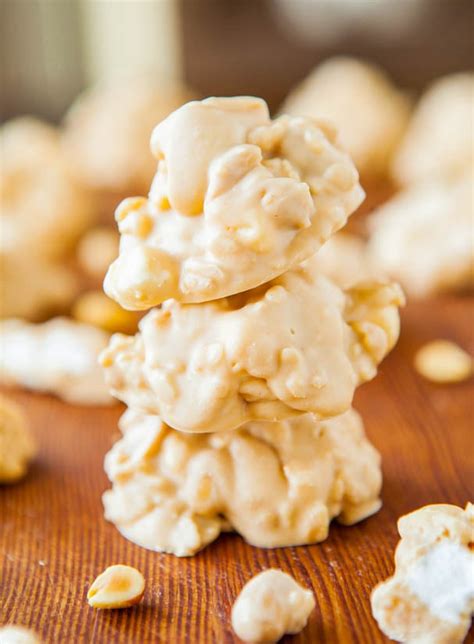 white-chocolate-peanut-butter-cookie-clusters image