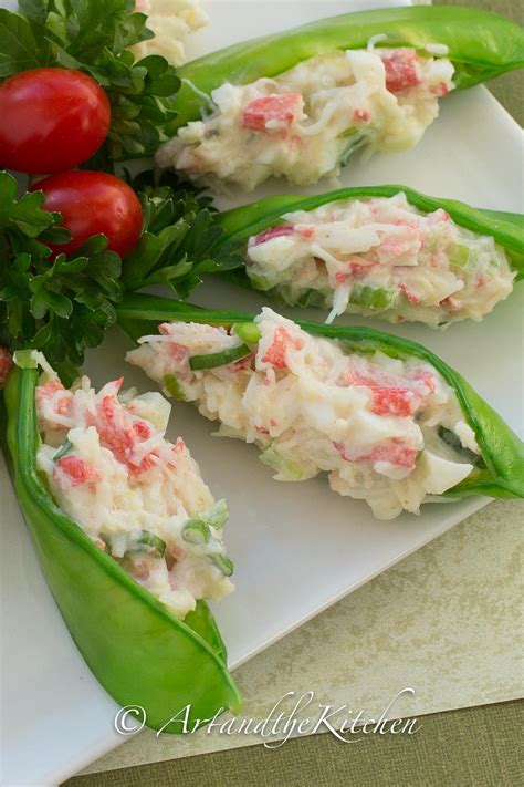 crab-stuffed-snow-peas-art-and-the-kitchen image