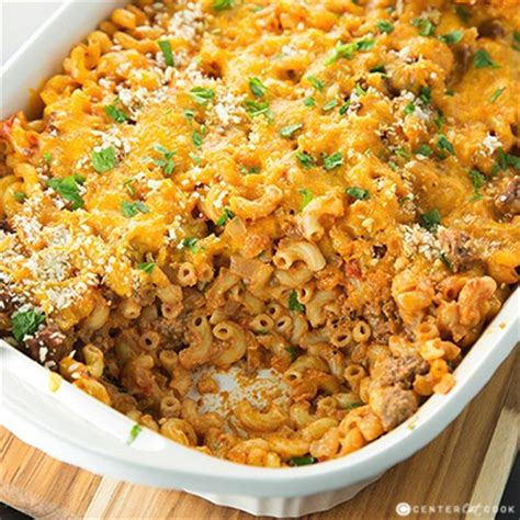 cheesy-macaroni-and-beef-casserole image