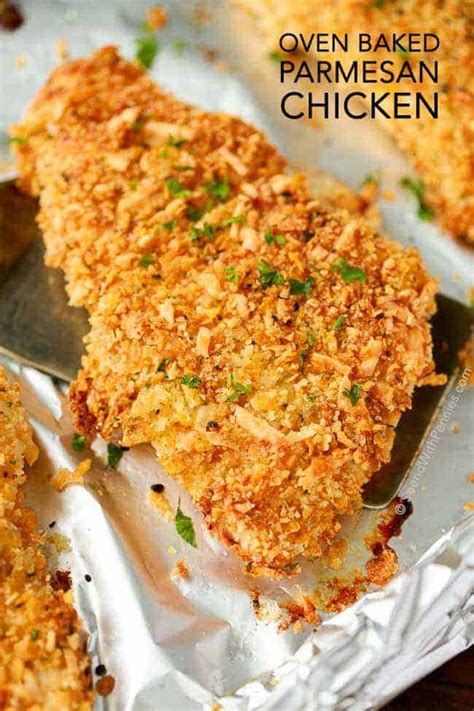 crispy-parmesan-crusted-chicken-baked-spend-with image