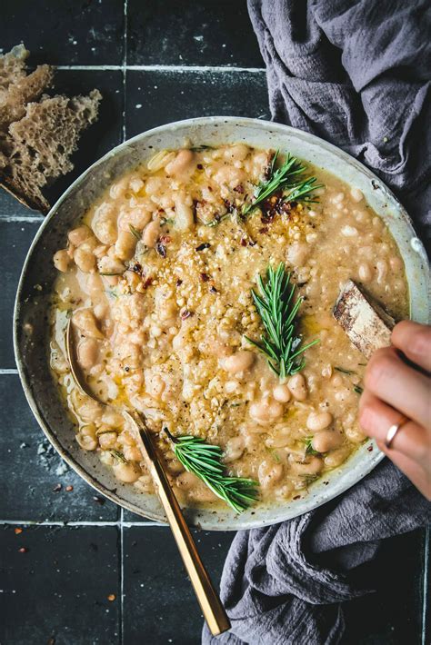 cozy-braised-white-beans-with-garlic-and-rosemary image