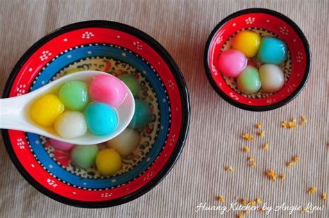 glutinous-sweet-rice-balls-tang-yuan-桂花姜汁汤圆 image
