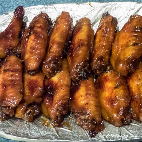 baked-sticky-chinese-chicken-wings-with-brown-sugar image