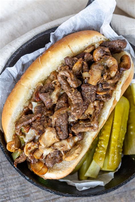 easy-philly-cheesesteak-recipe-the-ultimate-guide-momsdish image