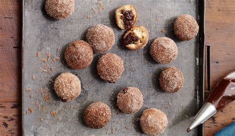 brownie-filled-doughnut-holes image