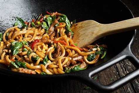 20-minute-spicy-pork-udon-stir-fry-seasons-and image