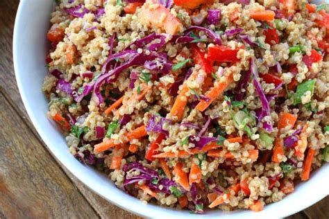 thai-quinoa-salad-the-daring-gourmet image