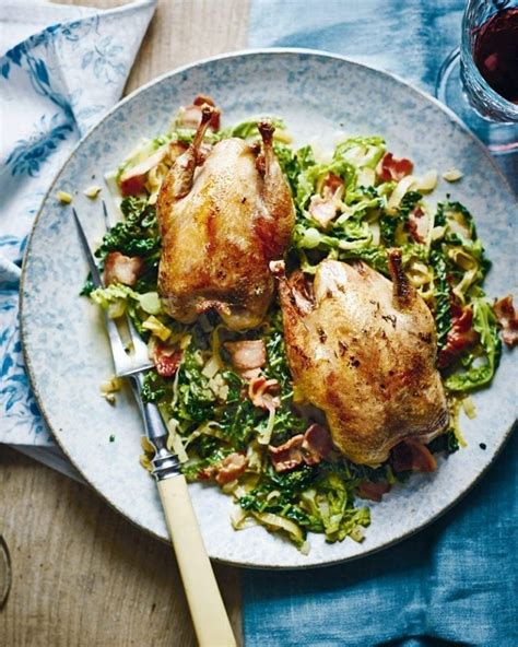 partridge-with-cider-and-cabbage-recipe-delicious image