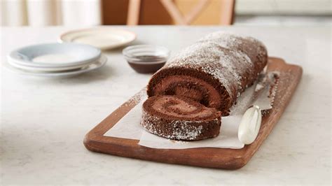 chocolate-mousse-cake-roll image
