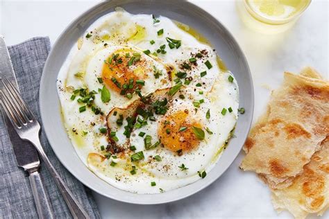 how-to-make-olive-oil-fried-eggs-with-yogurt-genius image