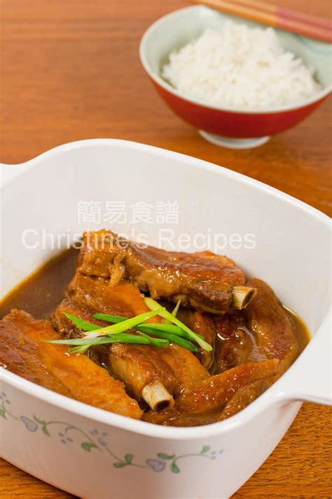 stewed-pork-ribs-in-orange-juice-橙汁肉排 image