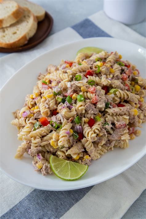 easy-20-minute-tuna-pasta-salad-my-dominican-kitchen image