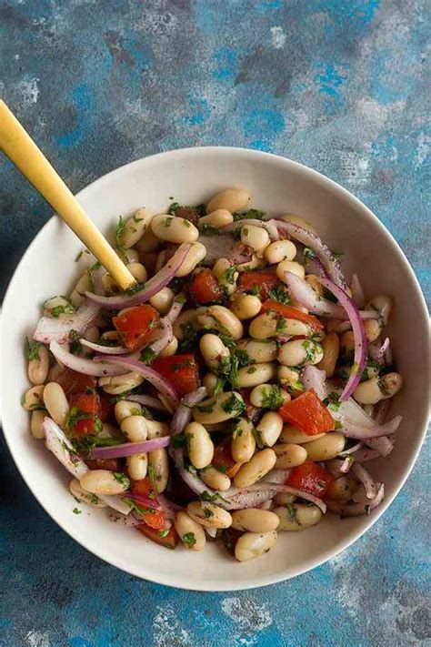 turkish-white-bean-salad-recipe-piyaz-unicorns-in-the-kitchen image