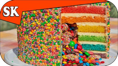 rainbow-pinata-cake-steves-kitchen image