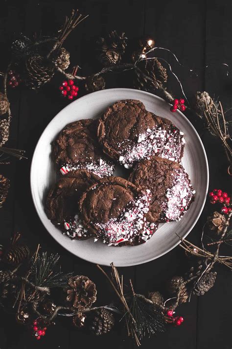 chocolate-peppermint-cake-mix-cookies-pallas-and image