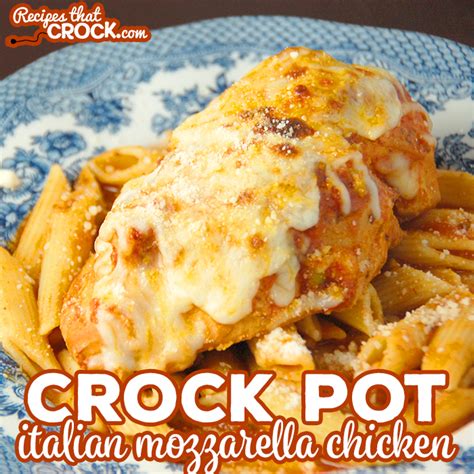 crock-pot-italian-mozzarella-chicken-recipes-that image