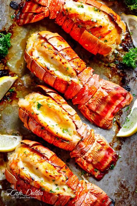 lobster-tails-with-honey-garlic-butter-white-wine-sauce image