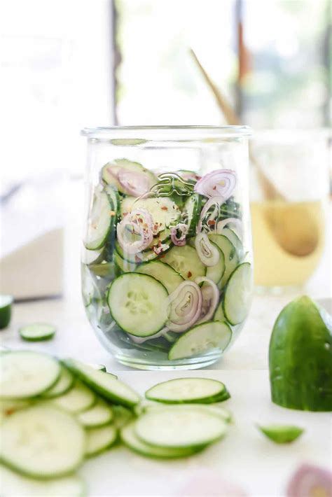 quick-asian-pickled-cucumbers-foodiecrushcom image