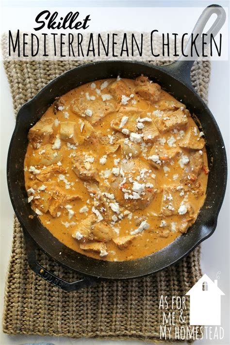 skillet-mediterranean-chicken-as-for-me-and-my image