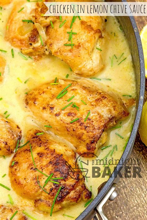 chicken-in-lemon-chive-sauce-the-midnight-baker image