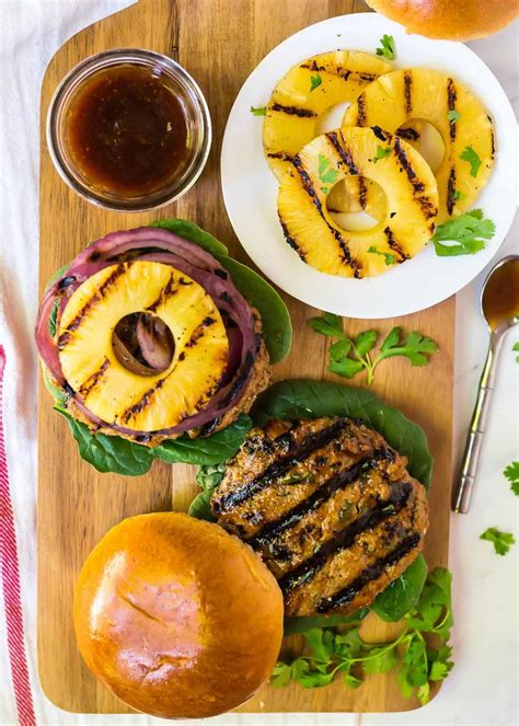 teriyaki-burgers-with-grilled-pineapple-well-plated-by-erin image