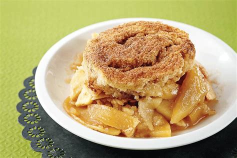 cinnamon-bun-apple-cobbler-canadian-living image