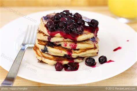 blueberry-sour-cream-pancakes-recipe-recipelandcom image