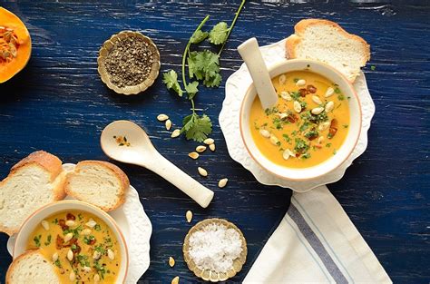 curried-butternut-squash-soup-recipe-by-archanas image