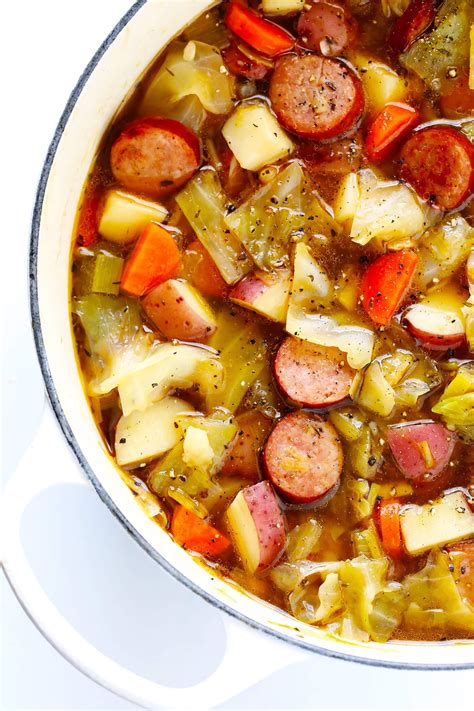 cabbage-sausage-and-potato-soup-gimme-some-oven image