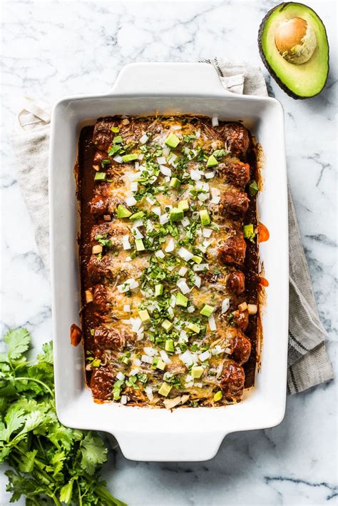 easy-chicken-enchiladas-ready-in-30-minutes-isabel image