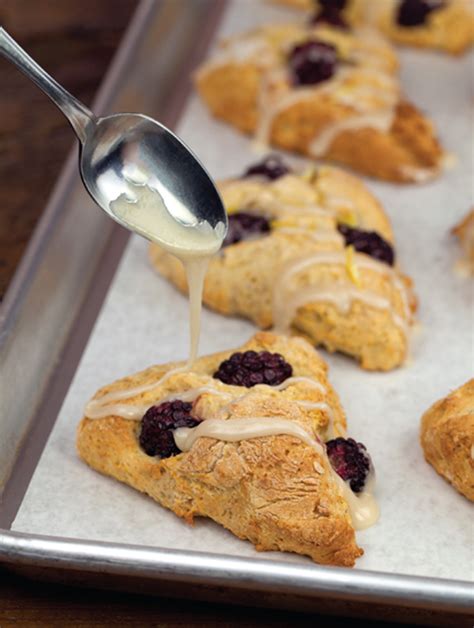 how-to-make-lemon-blackberry-scones-healthy image