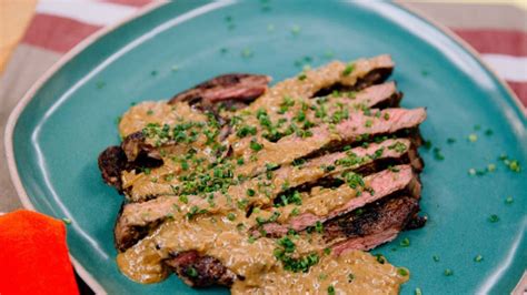 minute-steak-with-quickie-cognac-sauce-with-alex image