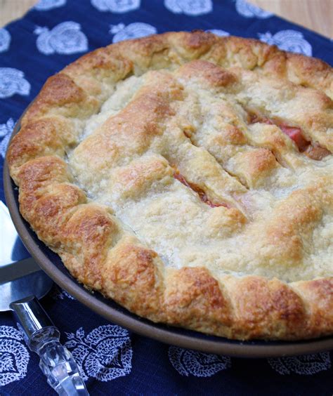 deep-dish-rhubarb-pie-recipe-yankee-magazine image