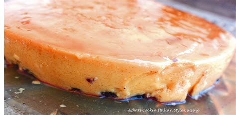 blueberry-flan-whats-cookin-italian-style image