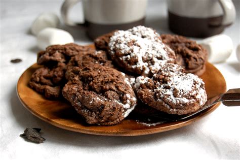 fudgy-double-chocolate-cookies-the-best-brownie image