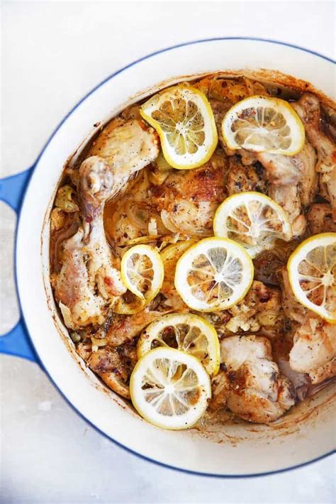 lemon-roasted-chicken-with-garlic-capers-and-artichokes image
