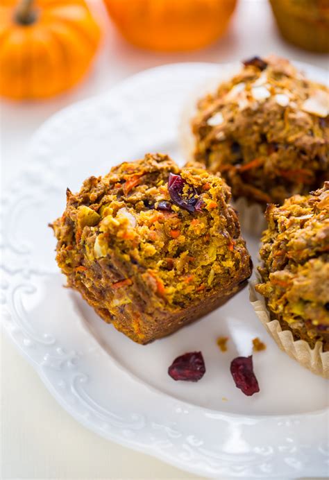 pumpkin-morning-glory-muffins-baker-by-nature image