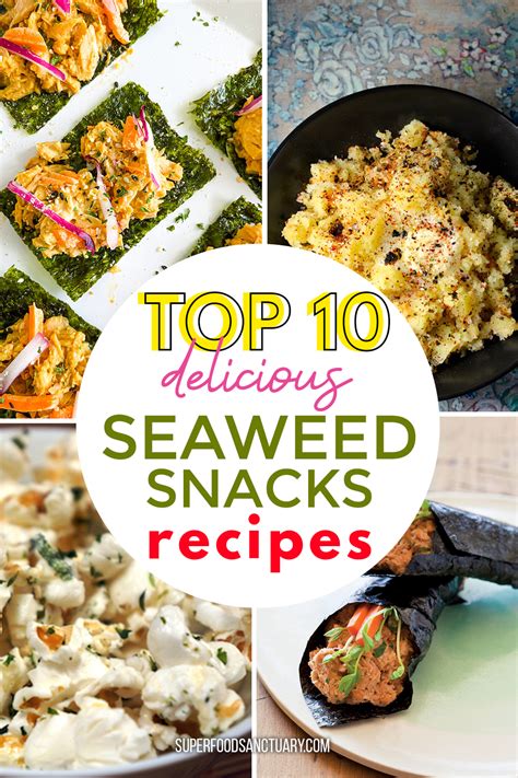 top-10-yummy-seaweed-snacks-recipes-superfood image