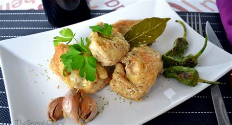 spanish-garlic-chicken-recipe-the-spanish-cuisine image