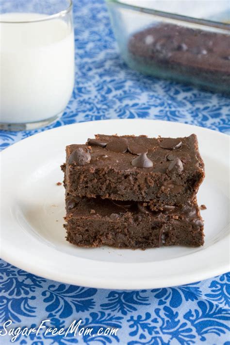 sugar-free-chocolate-brownies image
