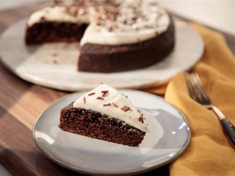 chocolate-stout-cake-with-irish-cream-frosting-food image