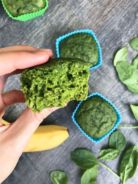 sweet-spinach-muffins-toddler-and-kid-approved image