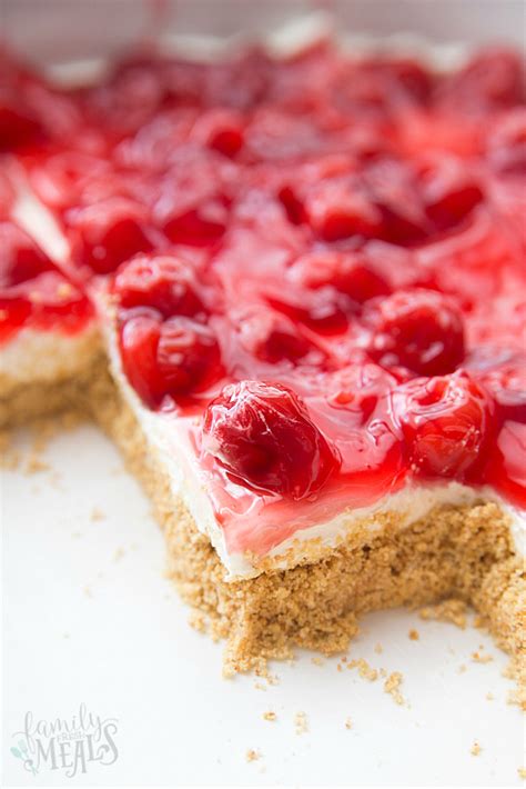 no-bake-cherry-cheesecake-dessert-family-fresh-meals image