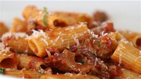beef-short-rib-ragu-pasta-sauce-with-rigatoni image